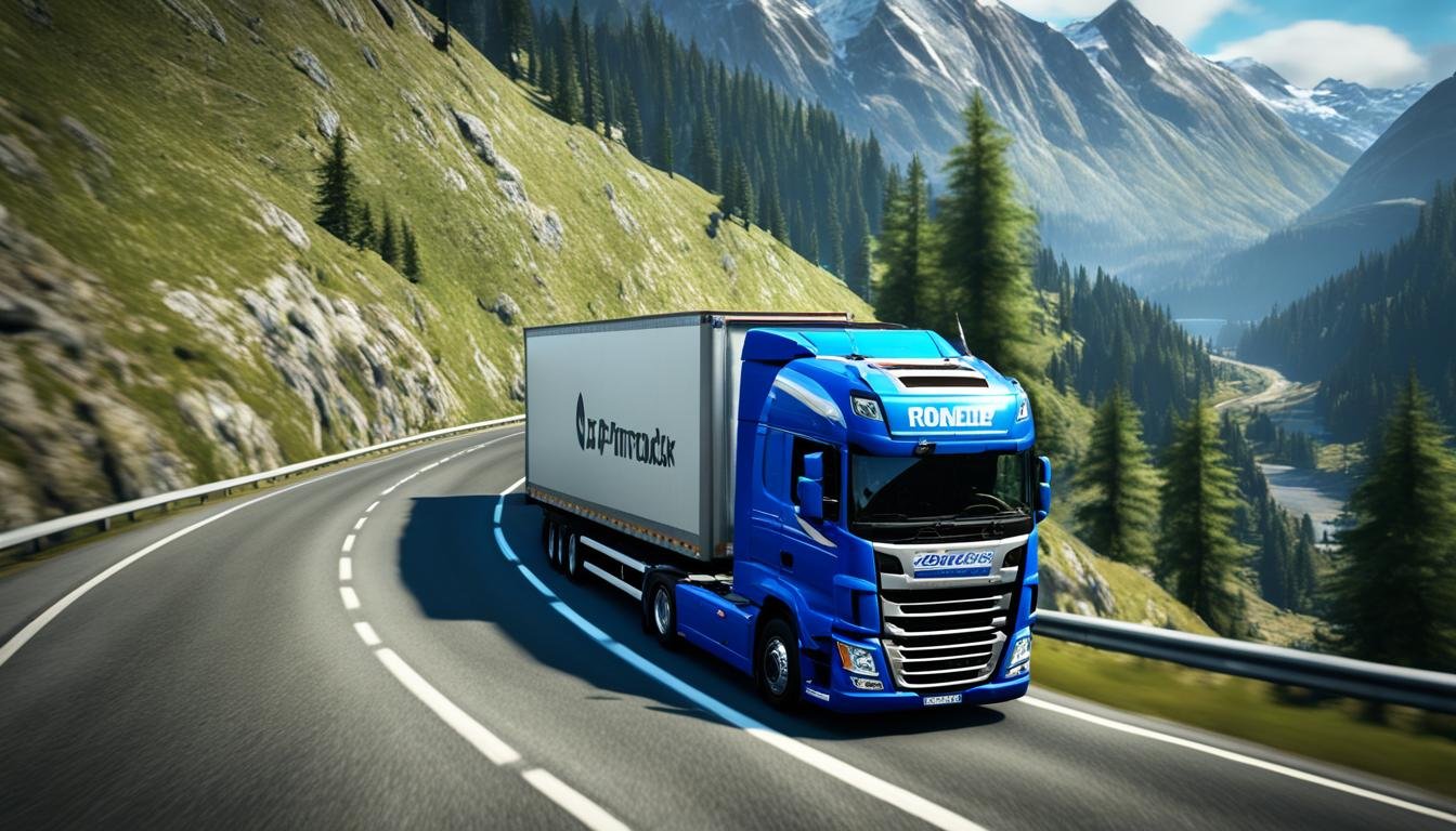 Euro Truck Simulator 2 Gameplay Image