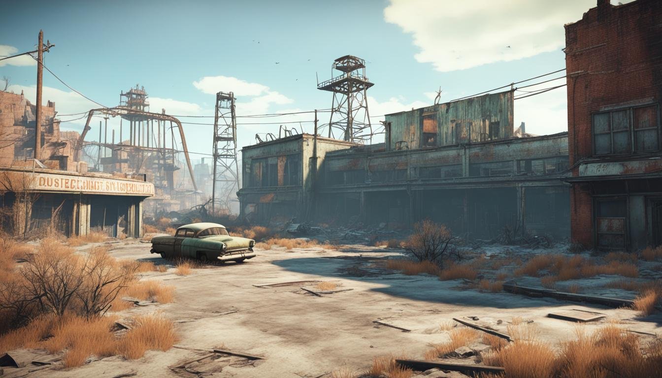 Fallout 4 Post-Apocalyptic Wasteland