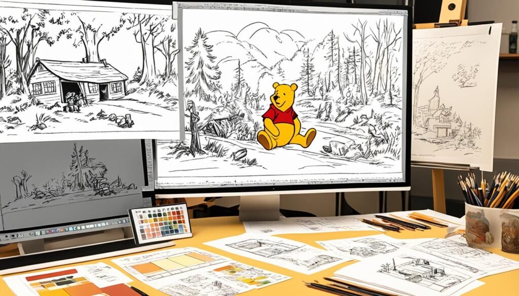 Production of The Many Adventures of Winnie the Pooh