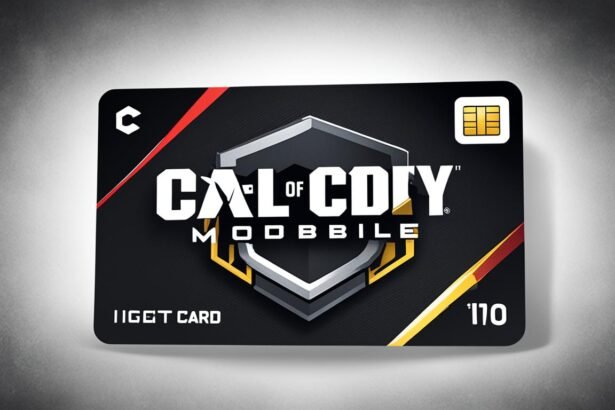 cod mobile gift card
