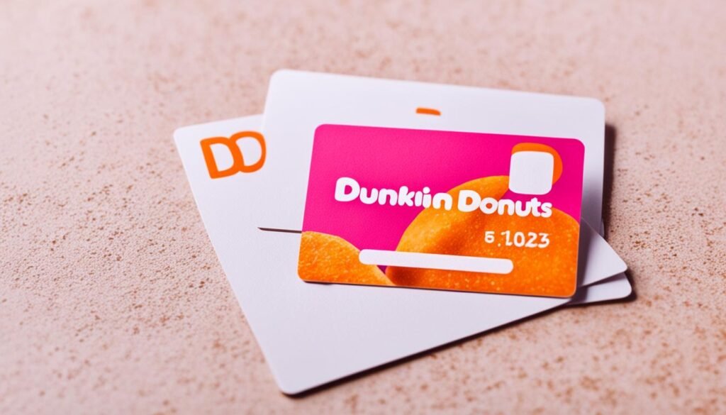 dunkin donuts gift card balance