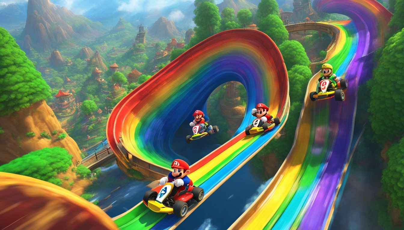 mario kart racing